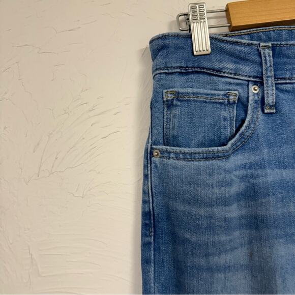 Levi’s 725 High Rise Bootcut Jeans Womens 32 Blue Stretch Denim Casual Zip Fly - Picture 6 of 15